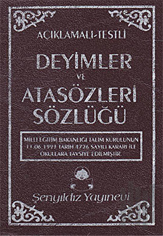 Deyimler ve Atasözleri Sözlüğü (Ciltli)