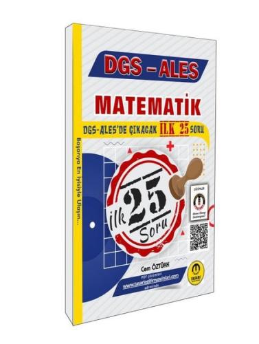 DGS ALES Matematik İlk 25 Çıkacak Soru Bankası