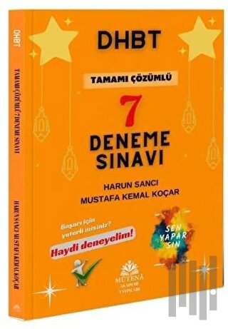 DHBT 7 Deneme Çözümlü | Kitap Ambarı