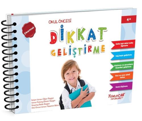 Dikkat Geliştirme 4 Yaş Kitabı | Kitap Ambarı