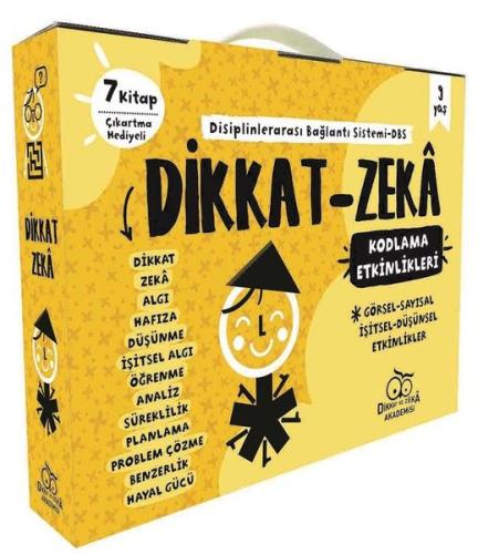 Dikkat Zeka 3.Sınıf Seti-9 Yaş-7 Kitap Takım