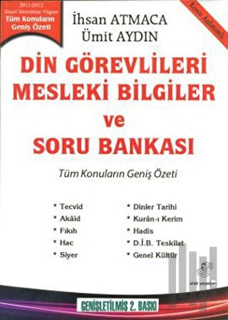 Din Görevlileri Mesleki Bilgiler ve Soru Bankası (Konu Anlatımlı)
