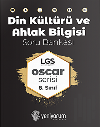 Din Kültürü ve Ahlak Bilgisi Soru Bankası LGS Oscar Serisi 8. Sınıf