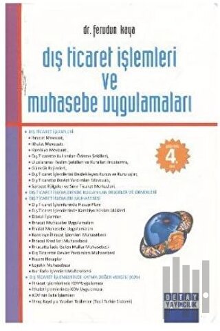 Dış Ticaret İşlemleri ve Muhasebe Uygulamaları | Kitap Ambarı