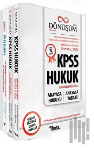Dönüşüm KPSS Hukuk Seti (3 Kitap Takım)