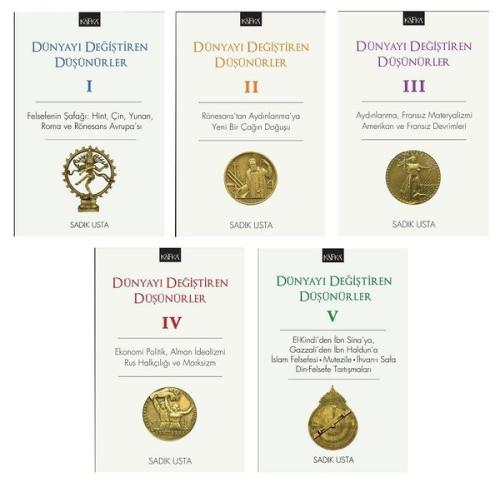 Dünyayı Değiştiren Düşünürler Seti-5 Kitap Takım