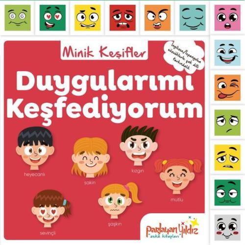 Duygularımı Keşfediyorum - Minik Keşifler (İngilizce - İspanyolca Sözcüklerle Çok Dilli Farkındalık) (Ciltli)