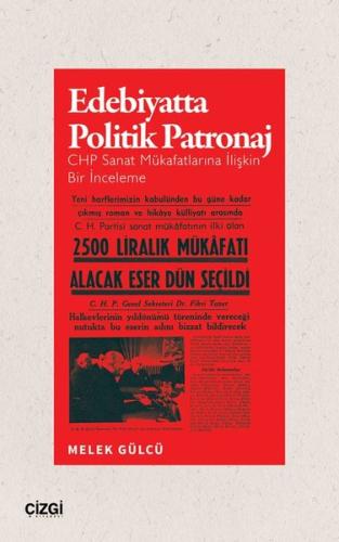 Edebiyatta Politik Patronaj - CHP Sanat Mükafatlarına İlişkin Bir İnceleme