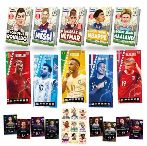 Efsane Futbolcular Serisi Seti - 5 Kitap Takım (Ciltli) | Kitap Ambarı
