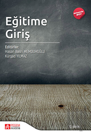 Eğitime Giriş - (Ekonomik Boy)