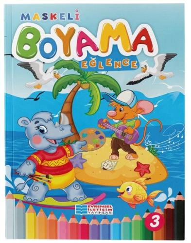 Eğlence - Maskeli Boyama | Kitap Ambarı