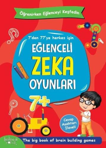 Eğlenceli Zeka Oyunları - Kırmızı Kitap - Öğrenirken Eğlenceyi Keşfedin