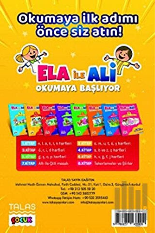 Ela ile Ali Okumaya Başlıyor ( 8 Kitap Set )