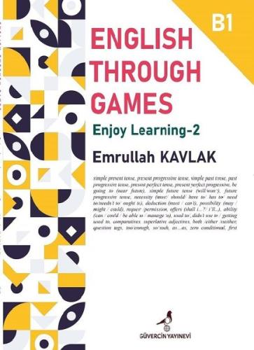 English Through Games - Enjoy Learning B - 1 | Kitap Ambarı