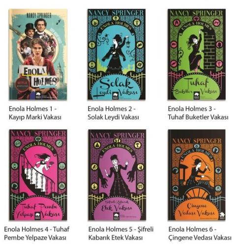 Enola Holmes Serisi Seti - 6 Kitap Takım