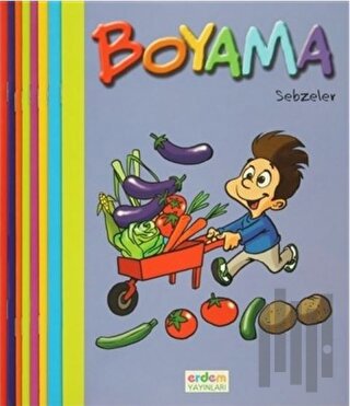 Erdem Eğitici Boyama 8 Kitap Takım