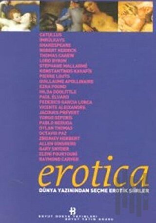 Erotica Dünya Yazınından Seçme Erotik Şiirler (Ciltli)