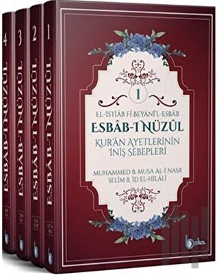 Esbab-ı Nüzul - Kur'an Ayetlerinin İniş Sebepleri (4 Cilt Takım) (Ciltli)