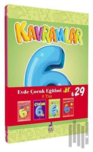 Evde Çocuk Eğitimi Seti 6 Yaş (4 Kitap Takım)