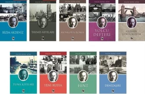 Falih Rıfkı Atay Gezi Yazıları Seti - 9 Kitap Takım