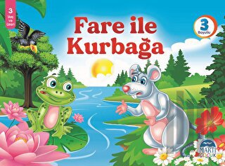 Fare ile Kurbağa - 3 Boyutlu Kitap (Ciltli)