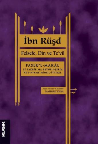 Felsefe Din ve Te'vil | Kitap Ambarı