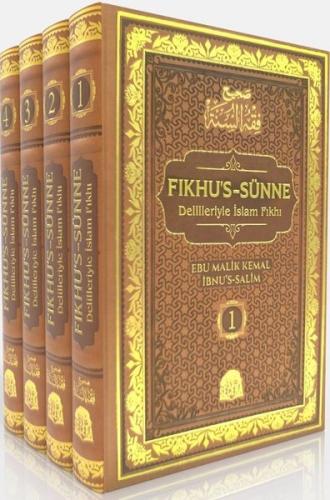 Fıkhu's-Sünne - Termo Deri Kapak - Delilleriyle İslam Fıkhı Seti - 4 Kitap Takım (Ciltli)