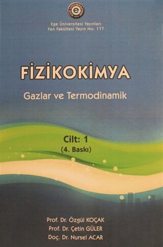 Fizikokimya Cilt 1