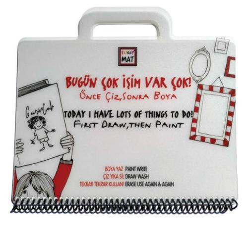 Funny Mat Mini Set - Bugün Çok İşim Var Çok! | Kitap Ambarı
