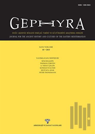 Gephyra Sayı 10 / Volume 10 - 2013
