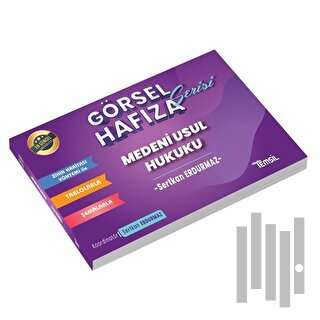 Görsel Hafıza Serisi Medeni Usul Hukuku Temsil Kitap Yayınları 2023