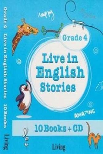 Grade 4 Live in English Stories-10 Books CD