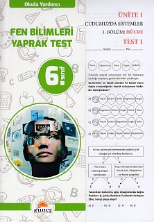6. Sınıf Okula Yardımcı Fen Bilimleri Yaprak Test | Kitap Ambarı