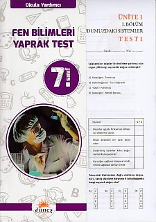 7. Sınıf Okula Yardımcı Fen Bilimleri Yaprak Test | Kitap Ambarı