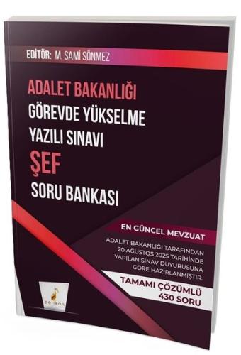 GYS Adalet Bakanlığı Görevde Yükselme Yazılı Sınavı Şef Soru Bankası