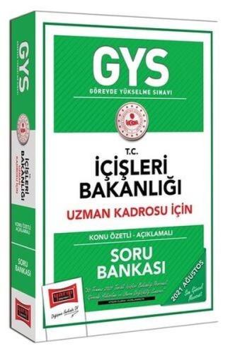 GYS T.C İçişleri Bakanlığı Uzman Kadrosu İçin Konu Özetli Açıklamalı Soru Bankası