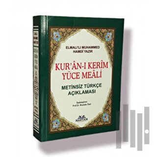 Haktan Yayınları Çanta Boy Metinsiz Yüce Meal