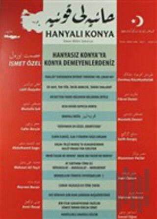 Hanyalı Konya Dergisi Sayı: 1