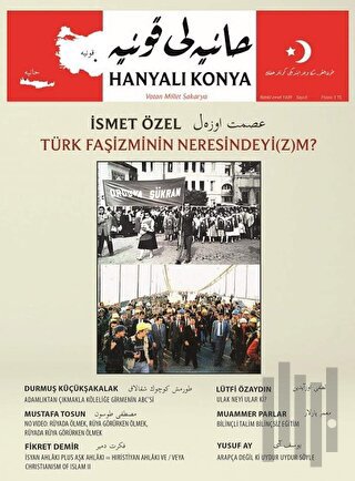 Hanyalı Konya Dergisi Sayı: 5