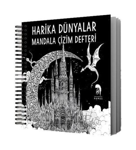 Harika Dünyalar - Mandala Çizim Defteri