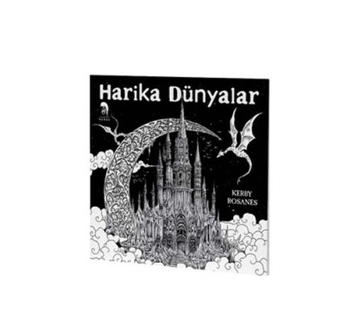 Harika Dünyalar - Yetişkinler İçin Boyama Kitabı