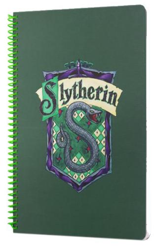 Harry Potter Slytherin Spiralli Defter Yeşil | Kitap Ambarı