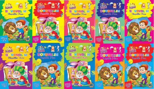 Haydi Boyayalım - Nasreddin Hoca (10 Kitap) | Kitap Ambarı