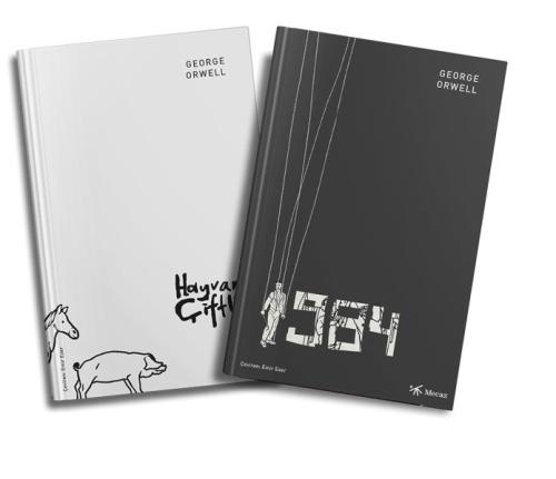 Hayvan Çiftliği - 1984 (Set) | Kitap Ambarı