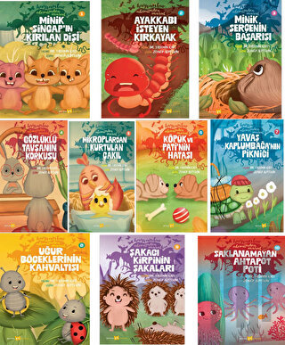 Hayvanlar Aleminden Masallar Seti - (10 Kitap) | Kitap Ambarı