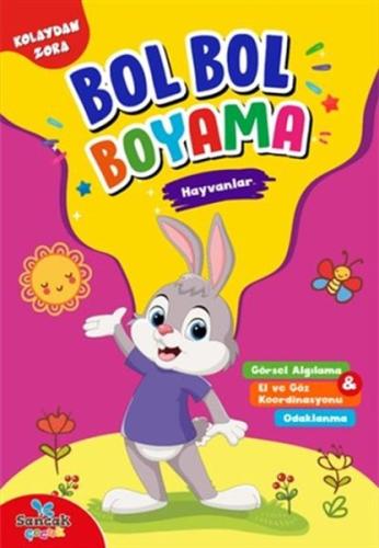 Hayvanlar - Kolaydan Zora Bol Bol Boyama | Kitap Ambarı