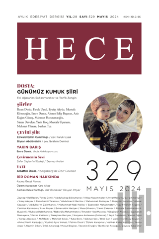 Hece Dergisi - Sayı: 329 Mayıs 2024
