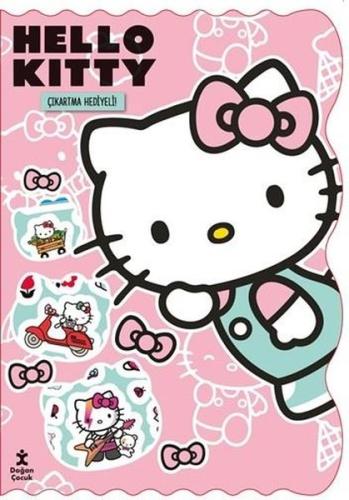 Hello Kitty Bol Bol Boya - Bol Bol Yapıştır Boyama Kitabı - Çıkartma H