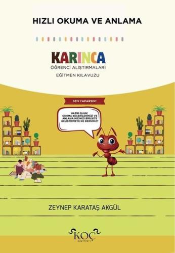 Hızlı Okuma ve Anlama - Karınca Öğrenci Alıştırmaları Eğitmen Kılavuzu (Ciltli)