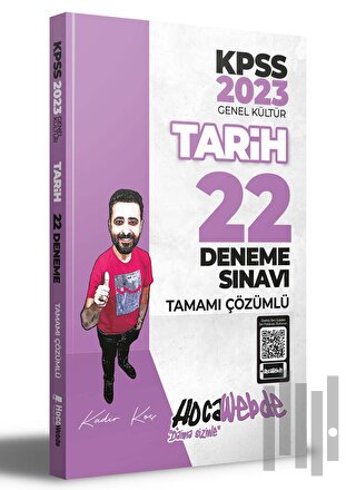 Hocawebde 2023 KPSS Tarih Tamamı Çözümlü 22 Deneme Sınavı | Kitap Amba